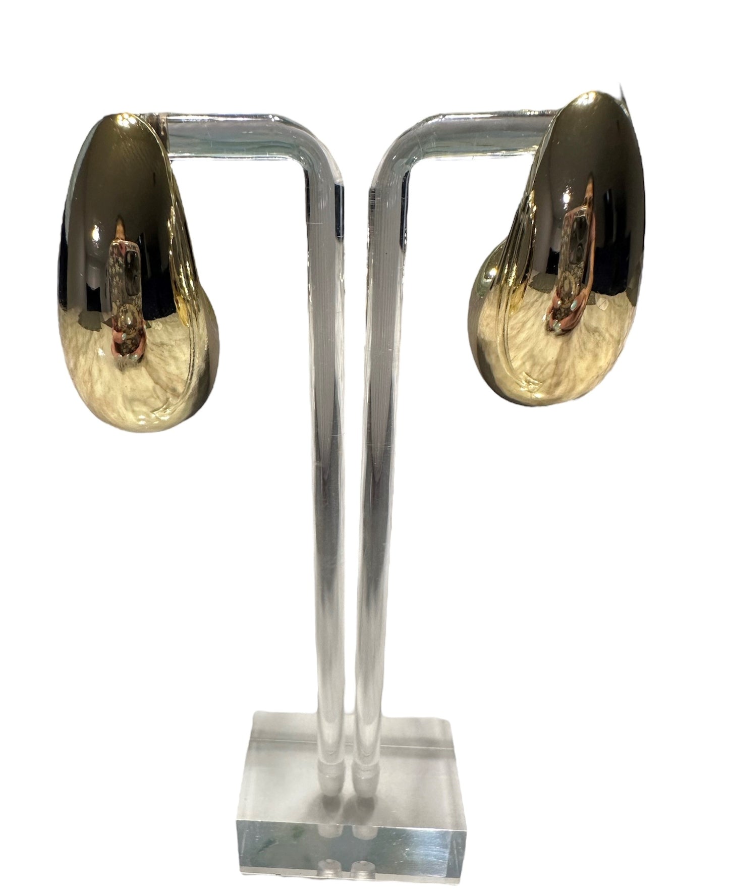 Large Tear Droplet Earrings