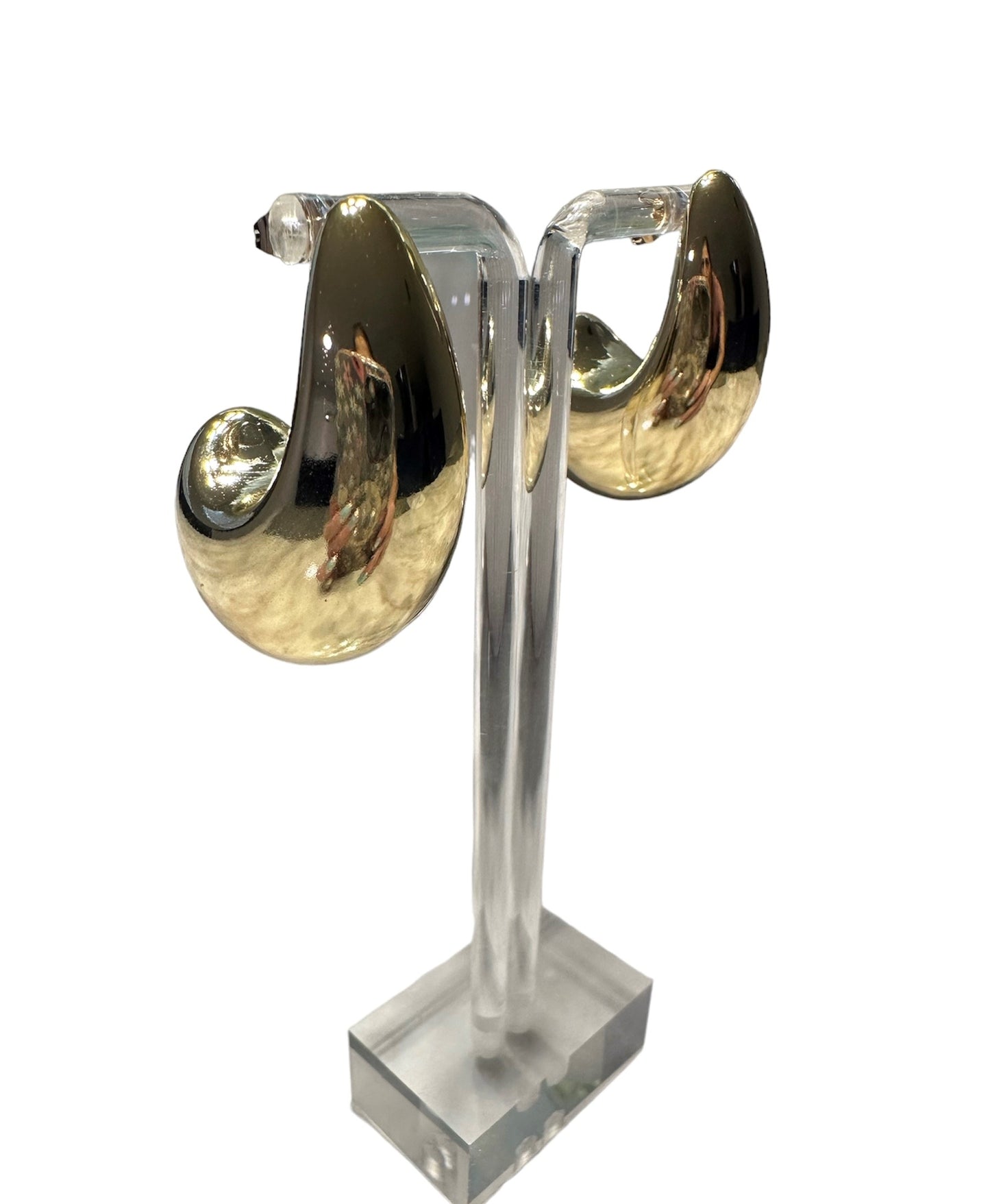 Large Tear Droplet Earrings