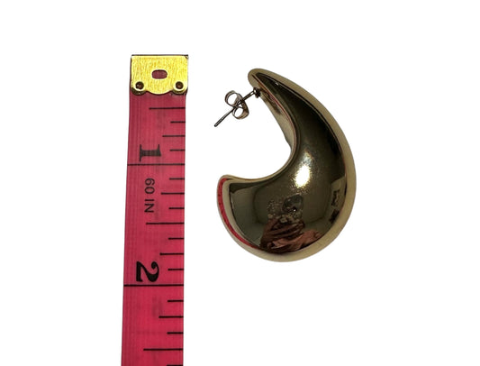 Large Tear Droplet Earrings