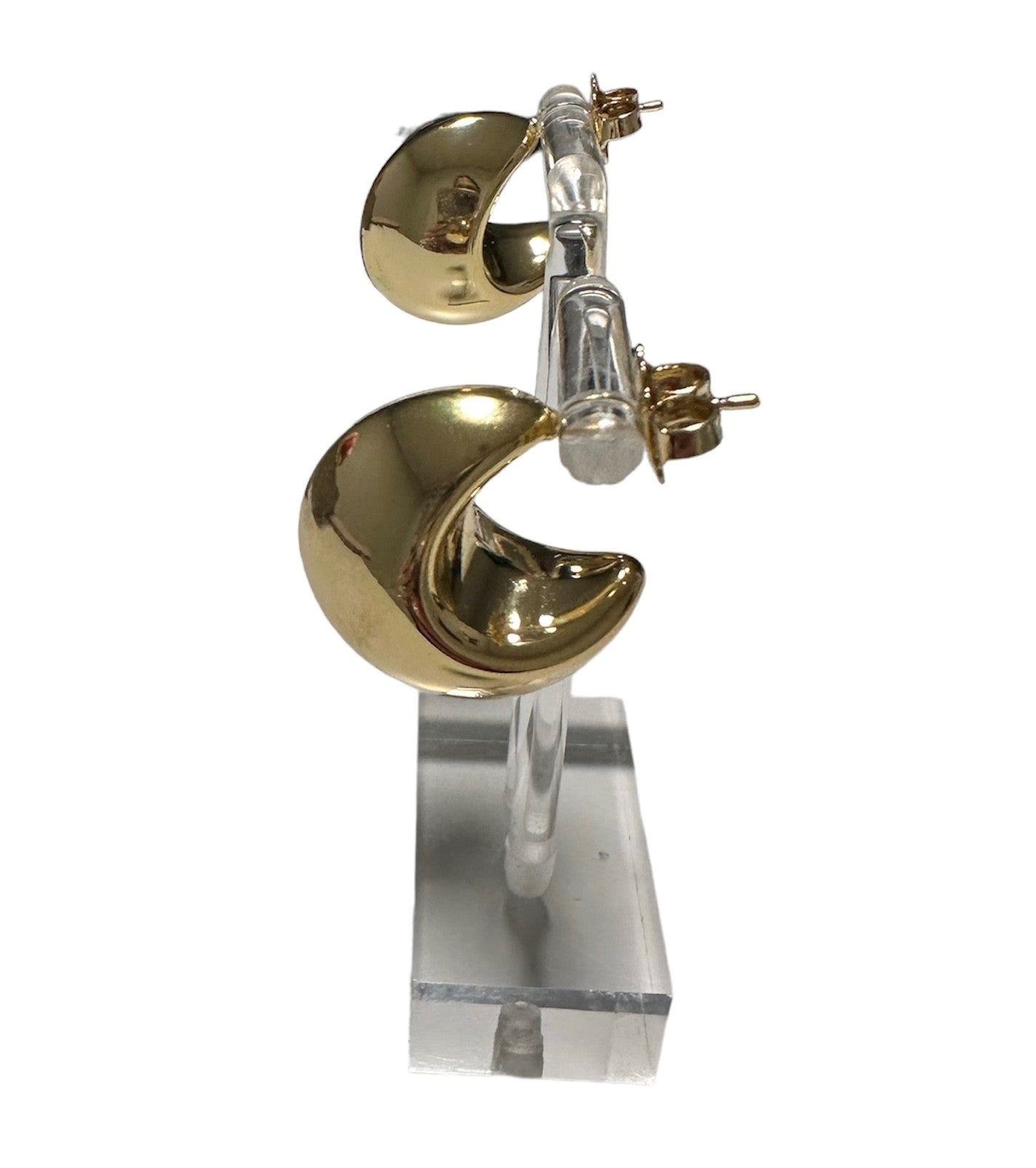 Half Moon Droplet Earrings