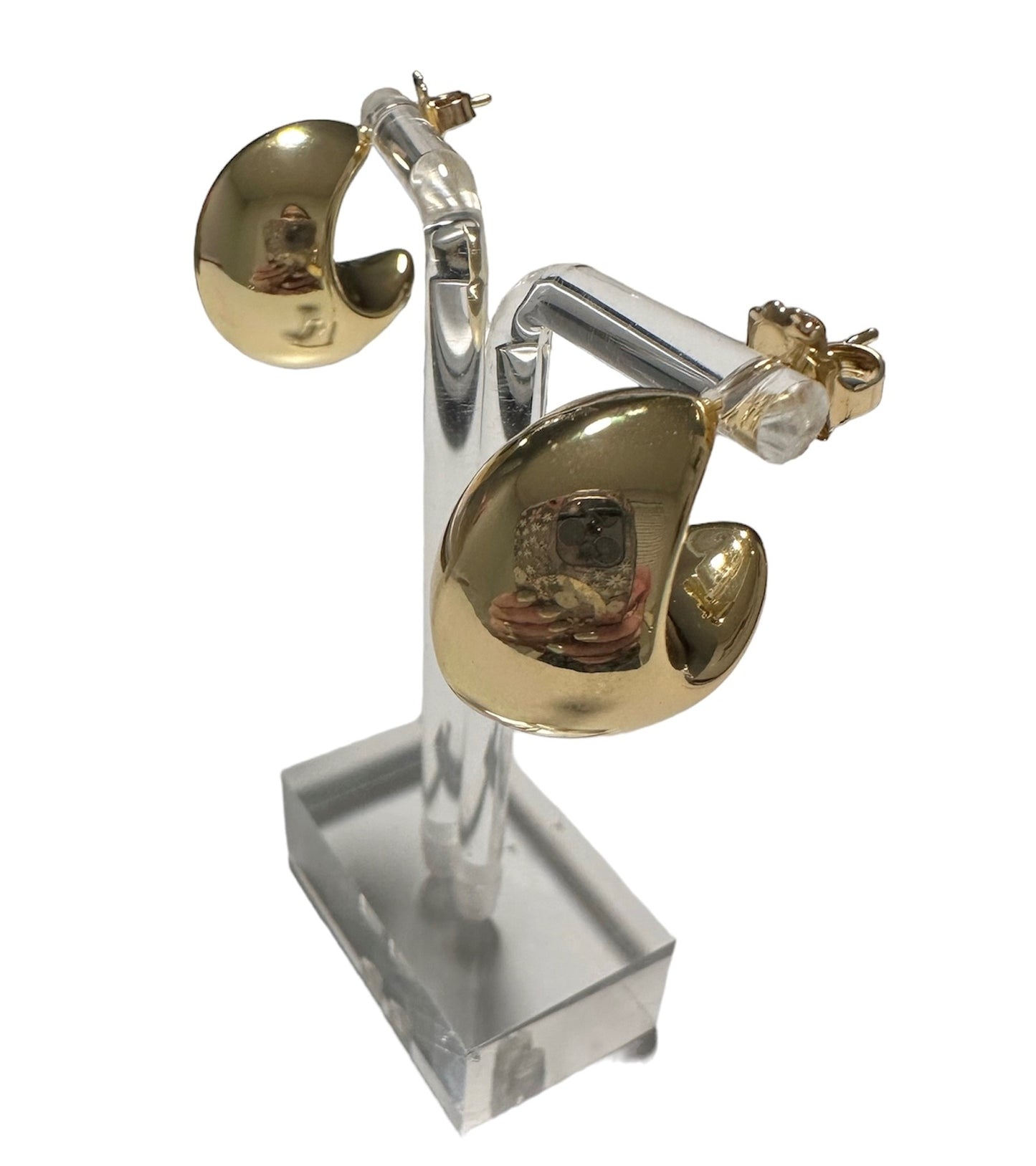 Half Moon Droplet Earrings