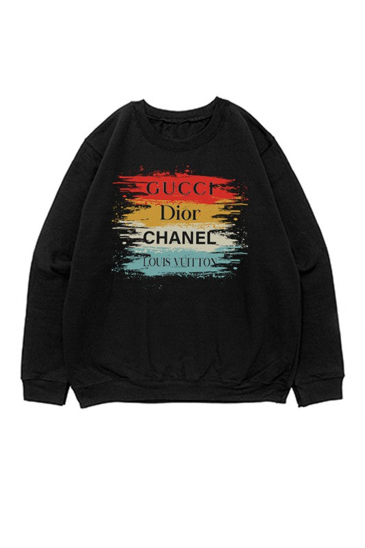 Colorful Graphic Sweatshirt