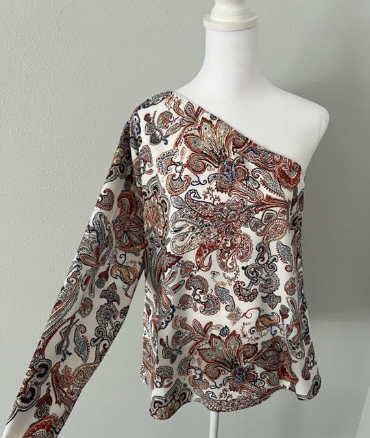 Bohemian Floral Blouse