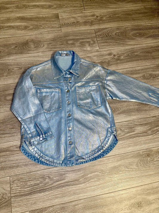 Oversized Denim Blouse / Jacket