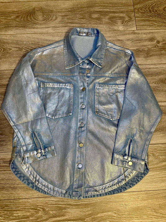 Oversized Denim Blouse / Jacket