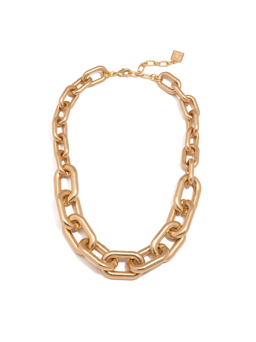 Chunky Cable Link Collar